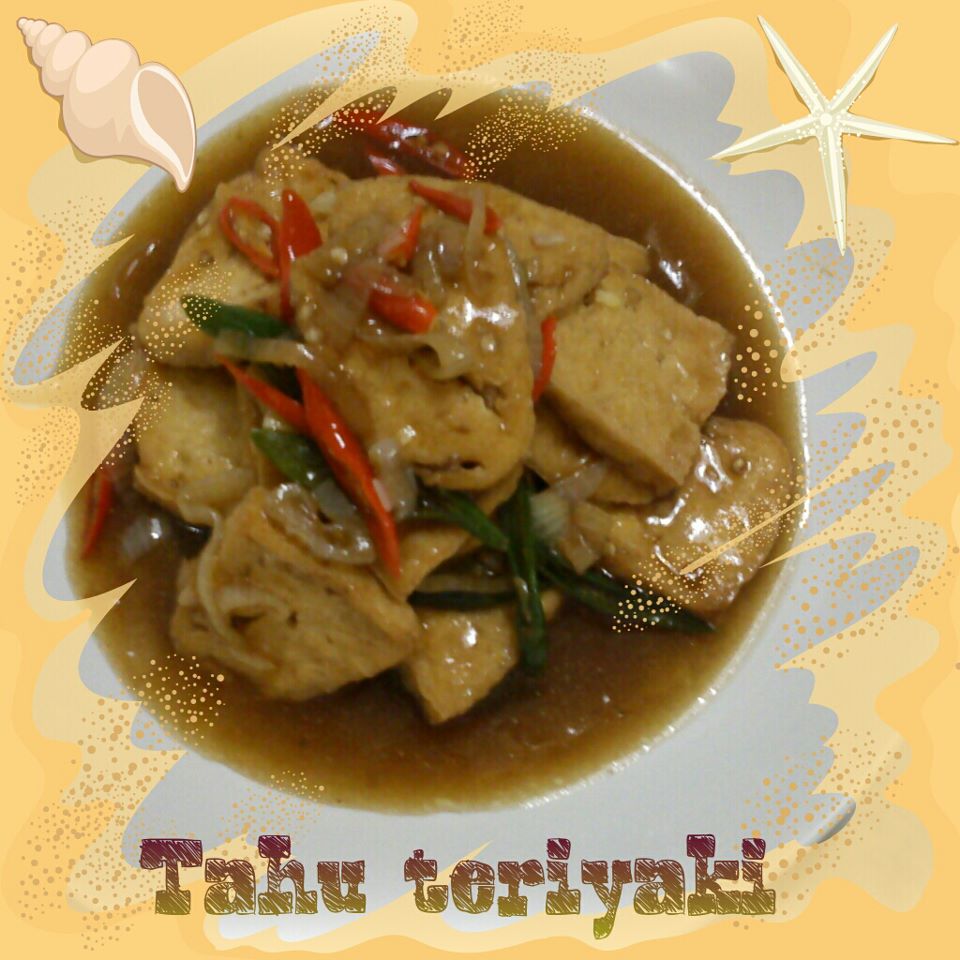 Resep masakan Tahu Teriyaki