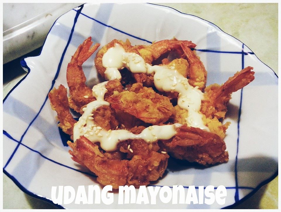 Resep masakan udang mayonaise