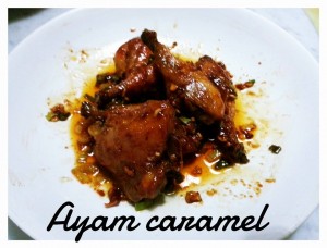 ayam karamel