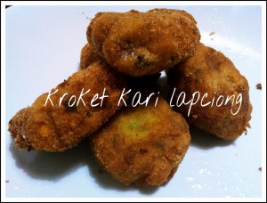 kroket kari lap cheong