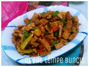 Oseng tempe buncis