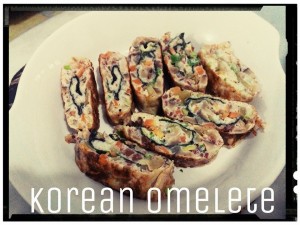 korean omelete